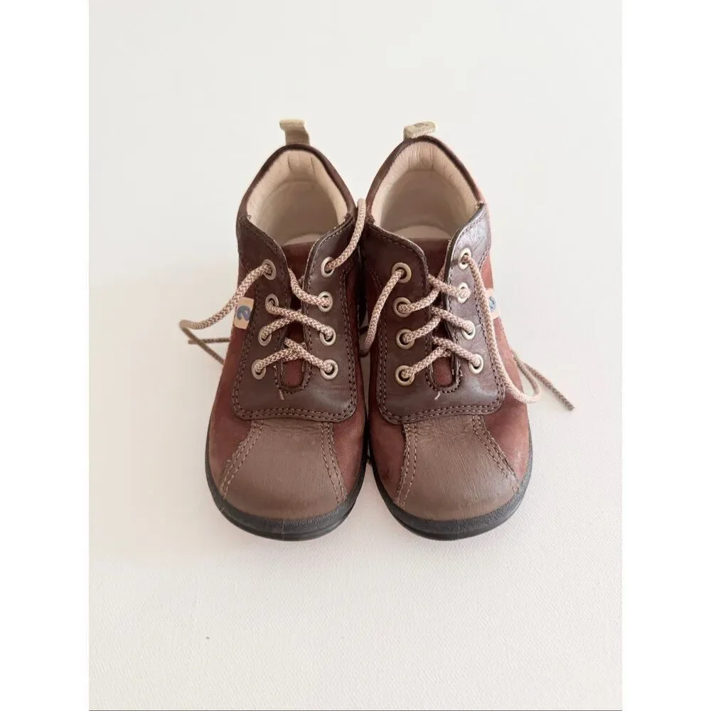 Ecco Infant Sporty Size 22 / 6 US Brown Lace Up Shoes